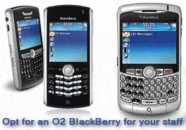 Equip your staff with a BlackBerry business mobile phone 