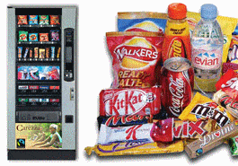 Cold drinks and snack food combo vending machines Cold drinks and snack food combo vending machines