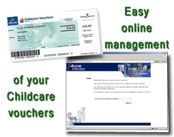 Childcare vouchers online management